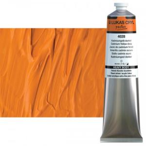 Acrylique  LUKAS Pastos 200ml JAUNE DE CADMIUM FONCE