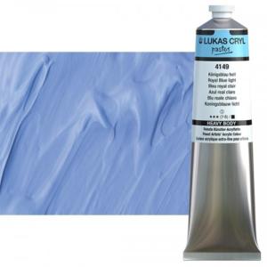 Acrylique  LUKAS Pastos 200ml  BLEU ROYAL CLAIR