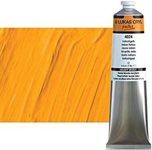 Acrylique  LUKAS Pastos 200 ml JAUNE INDIEN