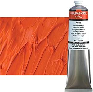 Acrylique  LUKAS Pastos 200ml ORANGE DE CADMIUM