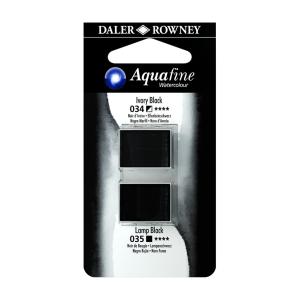 Sets de Peinture Aquarelle Aquafine 2 demi-godets