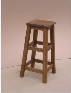 TABOURET CHENE MASSIF Hauteur 78cm