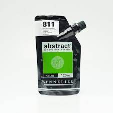 Acrylique ABSTRACT SENNELIER 120 ML Satiné Vert Permanent