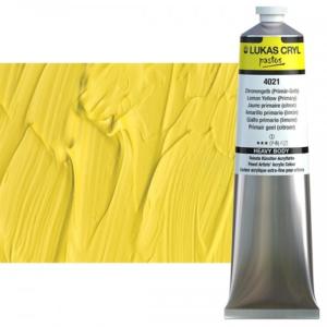 Acrylique  LUKAS Pastos 200ml JAUNE PRIMAIRE