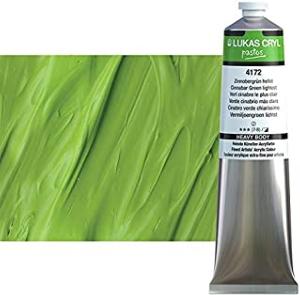 Acrylique  LUKAS Pastos 200ml  VERT CINABRE LE PLUS CLAIR 