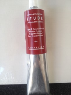Huile Fine Sennelier LAQUE DE GARANCE FONCEE T.200ML -PRIX NET-