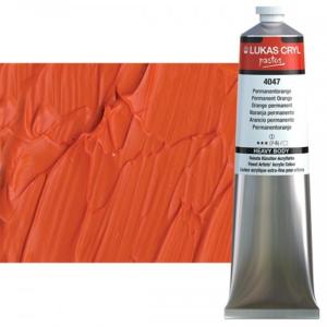 Acrylique  LUKAS Pastos 200ml ORANGE PERMANENT 