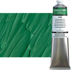 Acrylique  LUKAS Pastos 200ml  VERT PERMANENT CLAIR