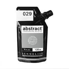 Acrylique ABSTRACT SENNELIER 120 ML IRIDESCENT ARGENT 