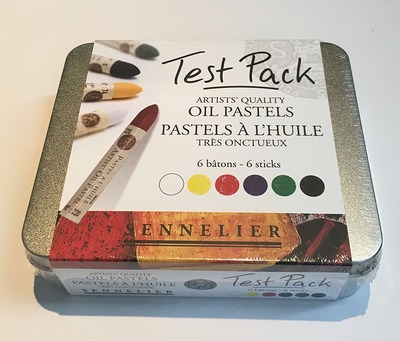 Test Pack  6 Pastels à l'Huile SENNELIER