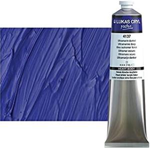 Acrylique  LUKAS Pastos 200ml OUTREMER FONCE