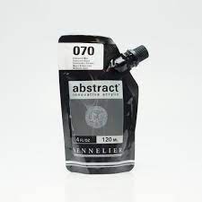 Acrylique ABSTRACT SENNELIER 120 ML IRIDESCENT NOIR 